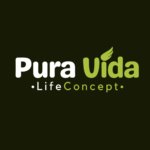 Pura Vida Logo schwarz